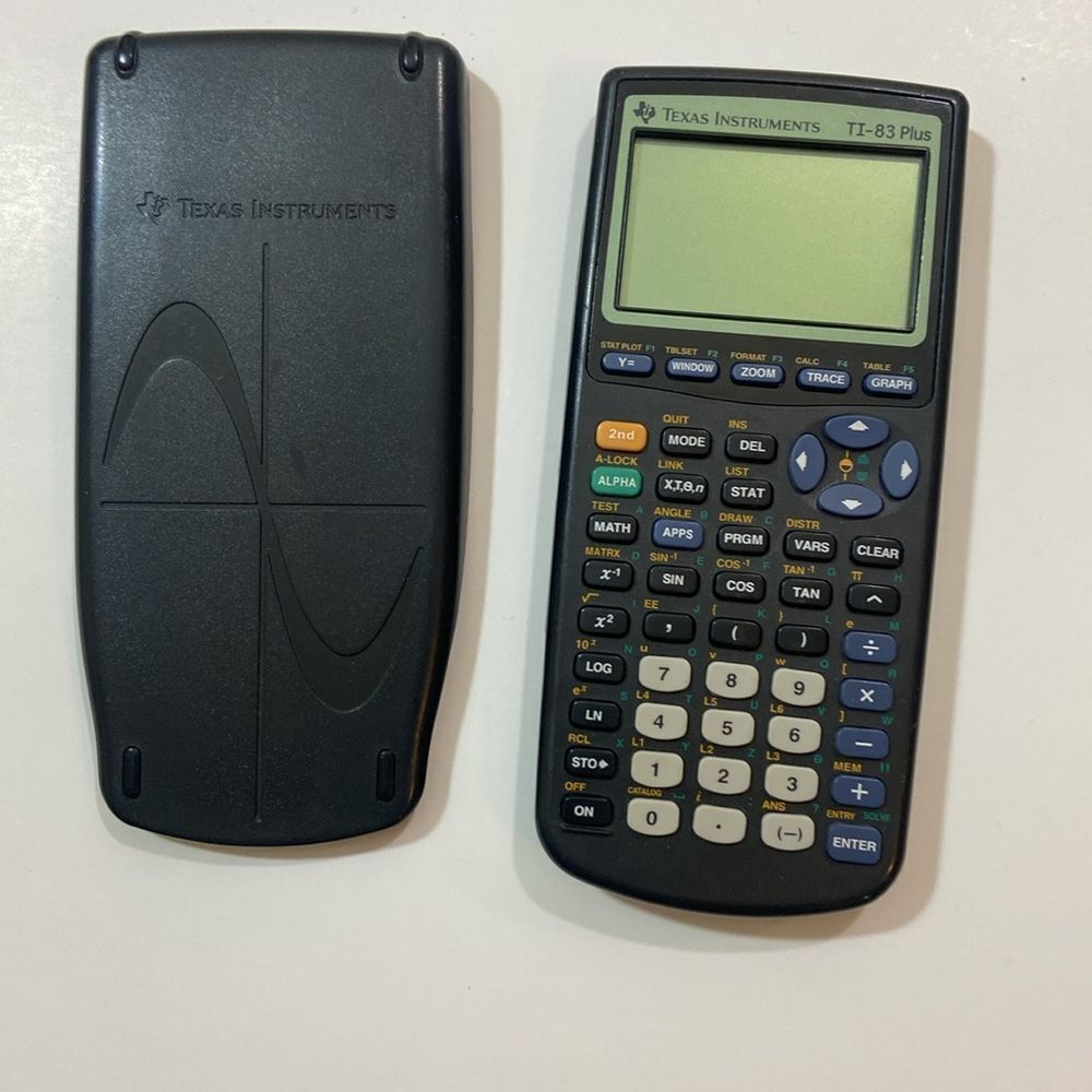 Texas Instruments TI-83 Plus Graphing Calculator
Batteries Not Included